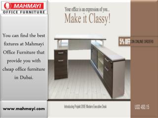 A Short Information to Selecting Office Furniture in UAE