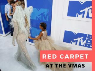 Red carpet at the VMAs