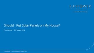 Is My House a Good Candidate for Solar?