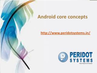 Android core concepts