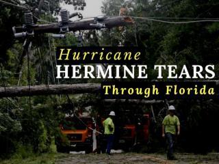 Hurricane Hermine tears through Florida