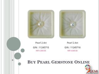 Buy Natural Pearl Gemstone Online