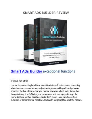 Smart ADs Builder Review
