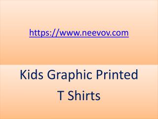 Kids Funny Graphic Turquoise Colour Printed T Shirts