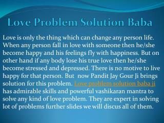 Love problem solution Astrologer