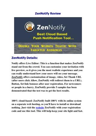 ZenNotify Review
