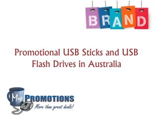 Promotional USB Sticks and USB Flash Drives in Australia