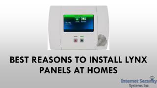 Best Reasons to Install Lynx Panels at Homes