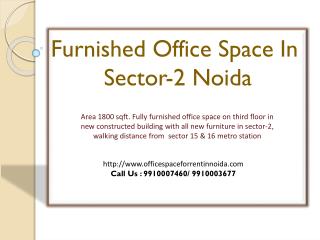 Office Space for rent in Noida sector 2, 9910007460