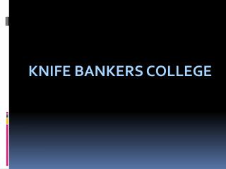 Best Bank Coaching In Haldwani | 9837692601 | knifebankerscollege.com
