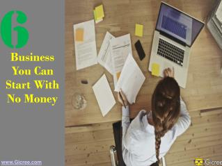 Business You can Start With No Money