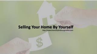Selling Your Home By Yourself
