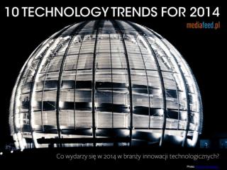 10 technology trends for 2014