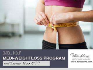 Join Medi-Weightloss and Get $100 off