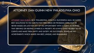 Attorney Dan Guinn New Philadelphia Ohio