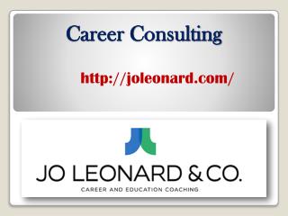 Career Consulting - joleonard.com