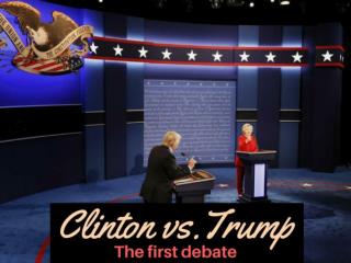 Clinton vs. Trump: The first debate