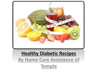 Healthy Diabetic Recipes