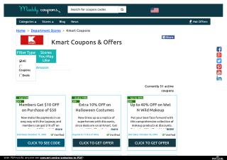 Kmart Coupons, Coupon Codes, Promo Codes