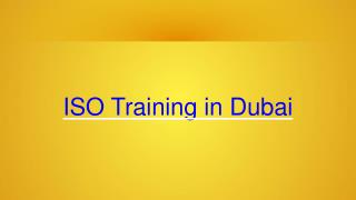 How to Improve Business Quality with ISO Training?