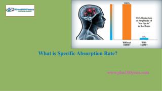 What is specific absorption rate