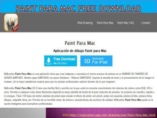 Paint Para Mac Free Download