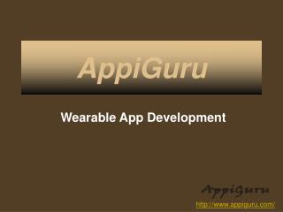 Wearable App Developement For Beautiful Design And Great Fuctionality