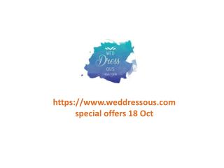 www.weddressous.com special offers 18 Oct