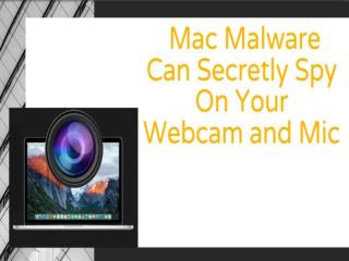 Mac Malware Can Secretly Spy On Your Webcam and Mic | CR Risk Advisory