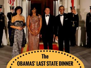 The Obamas' last state dinner