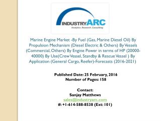 Marine Engine Market: growth in supply and sales of inboard motor for commercial voyages
