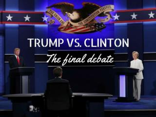 Clinton vs. Trump: the final debate