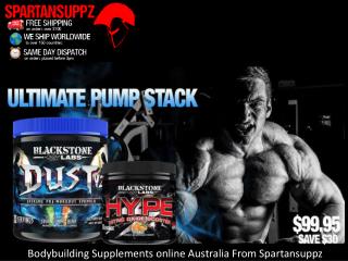 Bodybuilding Supplements online Australia From Spartansuppz