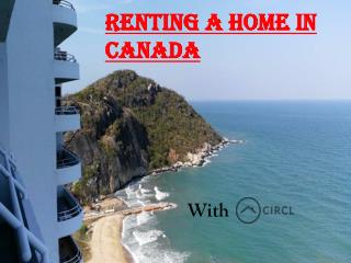 Renting a home in Canada