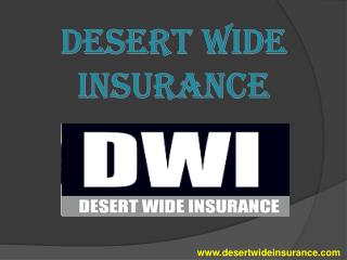 Arizona Auto Insurance - Desert Wide Insurance