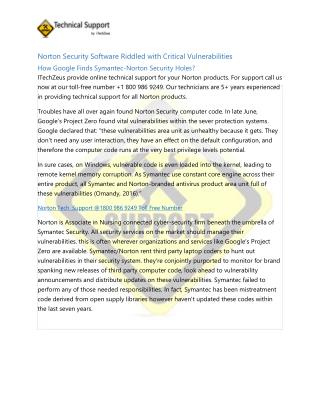 Norton Security Software Riddled with Critical Vulnerabilities