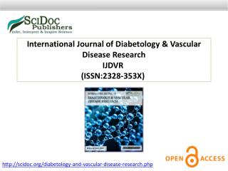 International Journal of Diabetology & Vascular Disease Research ISSN:2328-353X