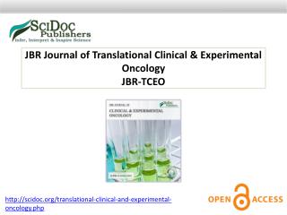 JBR Journal of Translational Clinical & Experimental Oncology