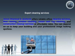 Commercial Office Cleaning, Janitorial Service and Building clean-up Columbus OH