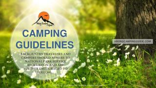GO Outdoors Beginners guide to camping