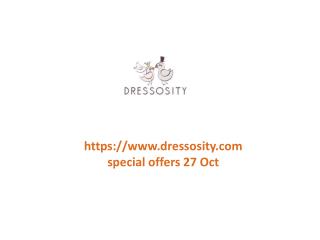 www.dressosity.com special offers 27 Oct