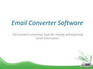 Email Converter Tools
