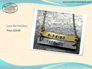 Hand Stamped Jewelry, Personalized Jewelry Collections