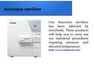 Autoclave sterilizer