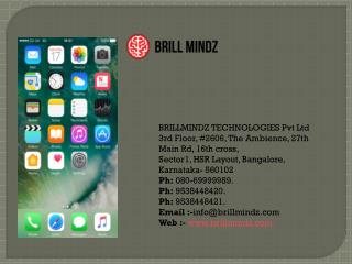 iOS App Development Company In Bangalore