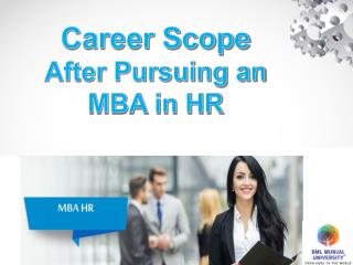 Career Scope After Pursuing an MBA in HR