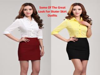 Some Of The Great Look For Skater Skirt Outfits