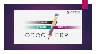 Odoo erp – past present and future