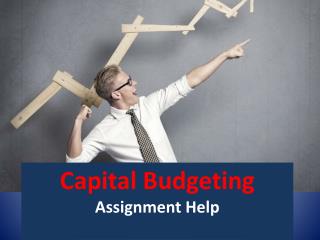 Capital budgeting assignment help
