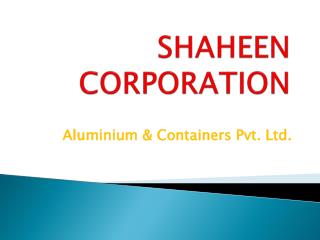 Why Settle on Shaheen Corporation